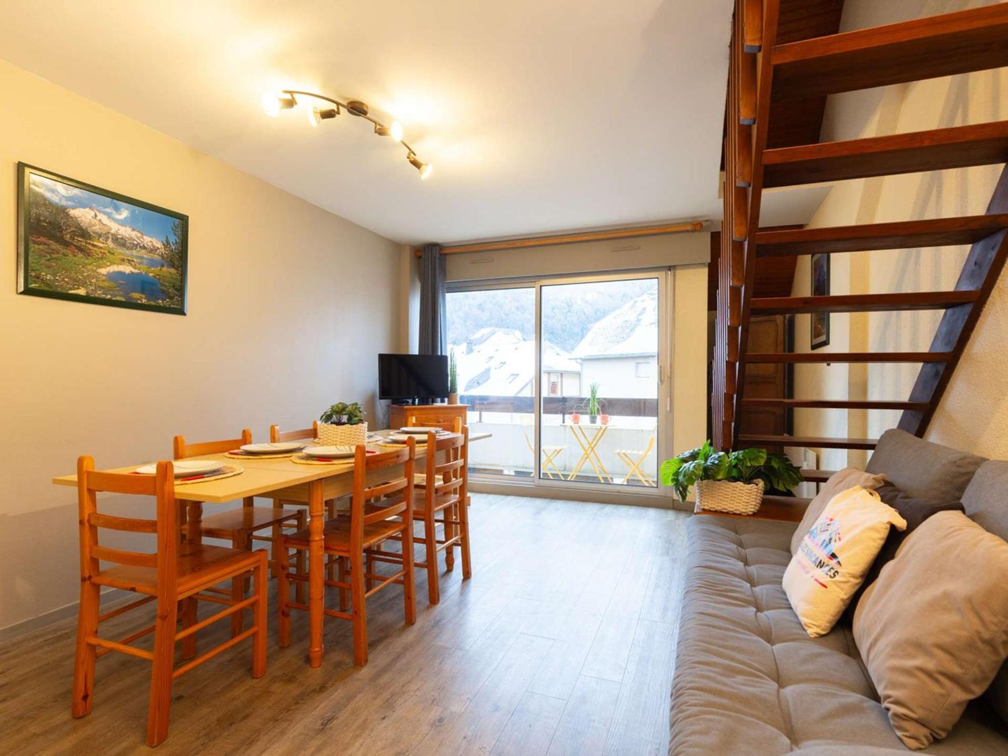 Appartement Duplex 8 Pers, Centre Saint-Lary-Soulan, Proche Thermes Et Telecabine - Fr-1-296-245 Exterior foto